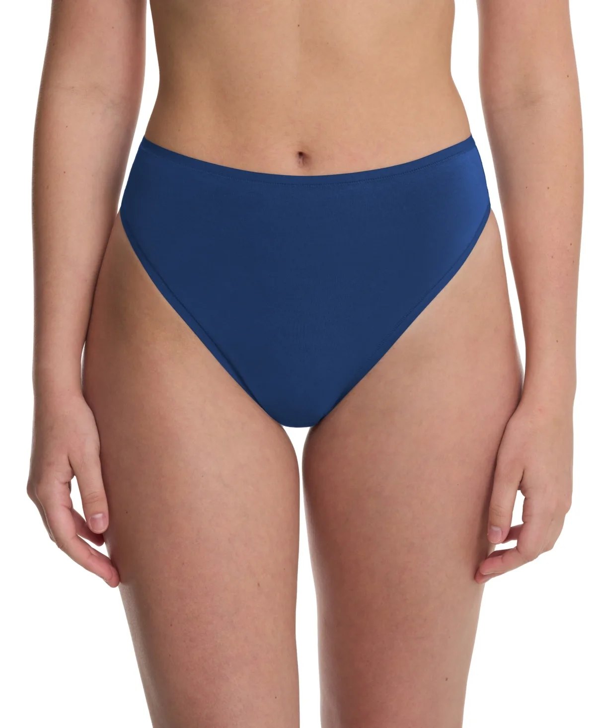 Bliss Bare Cotton High-Cut Brief Underwear by Natori