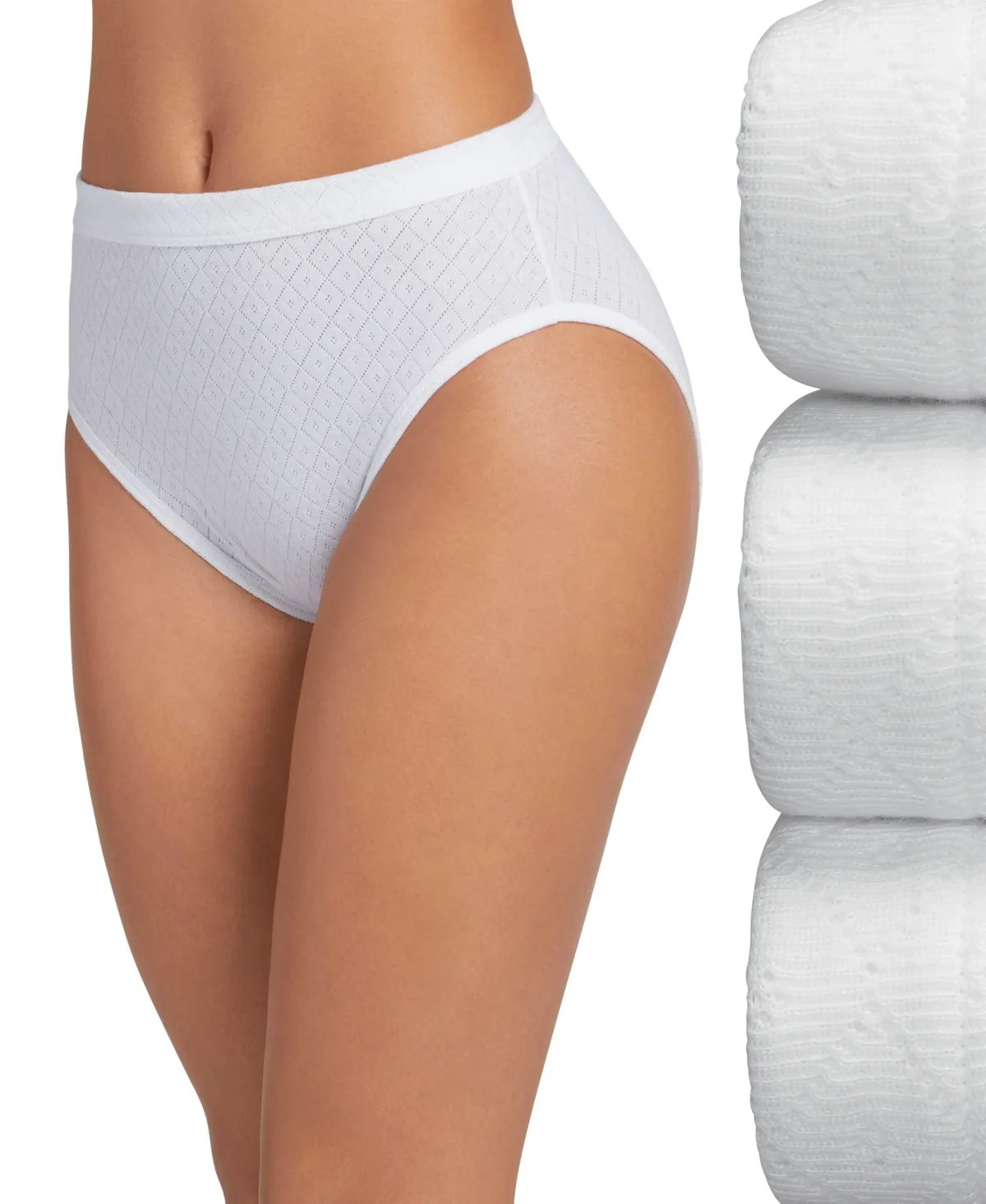 Elance Cotton French Cut Underwear 3-Pk by Jockey