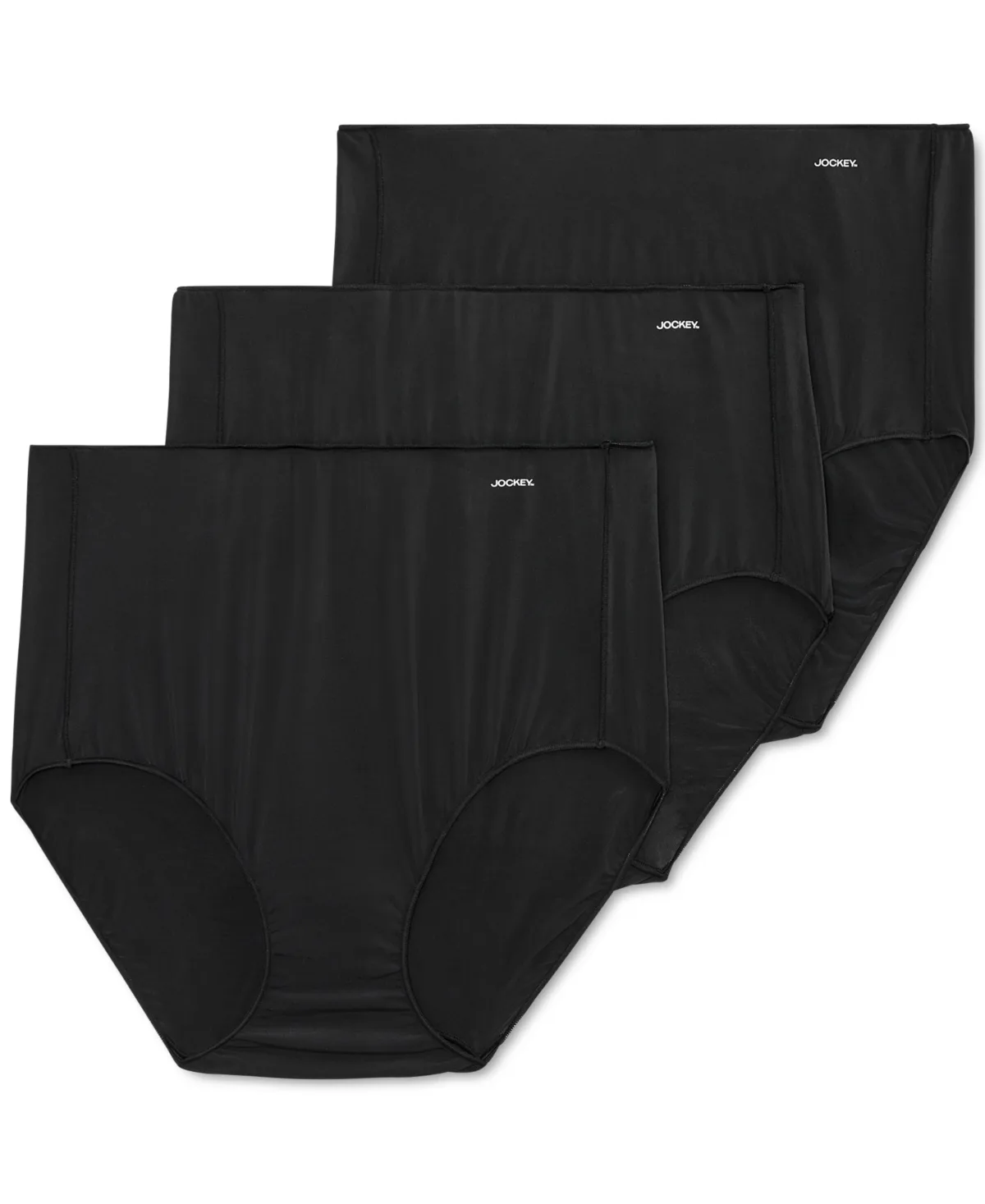 3-Pk. No Panty Line Promise Tactel Brief Underwear by Jockey