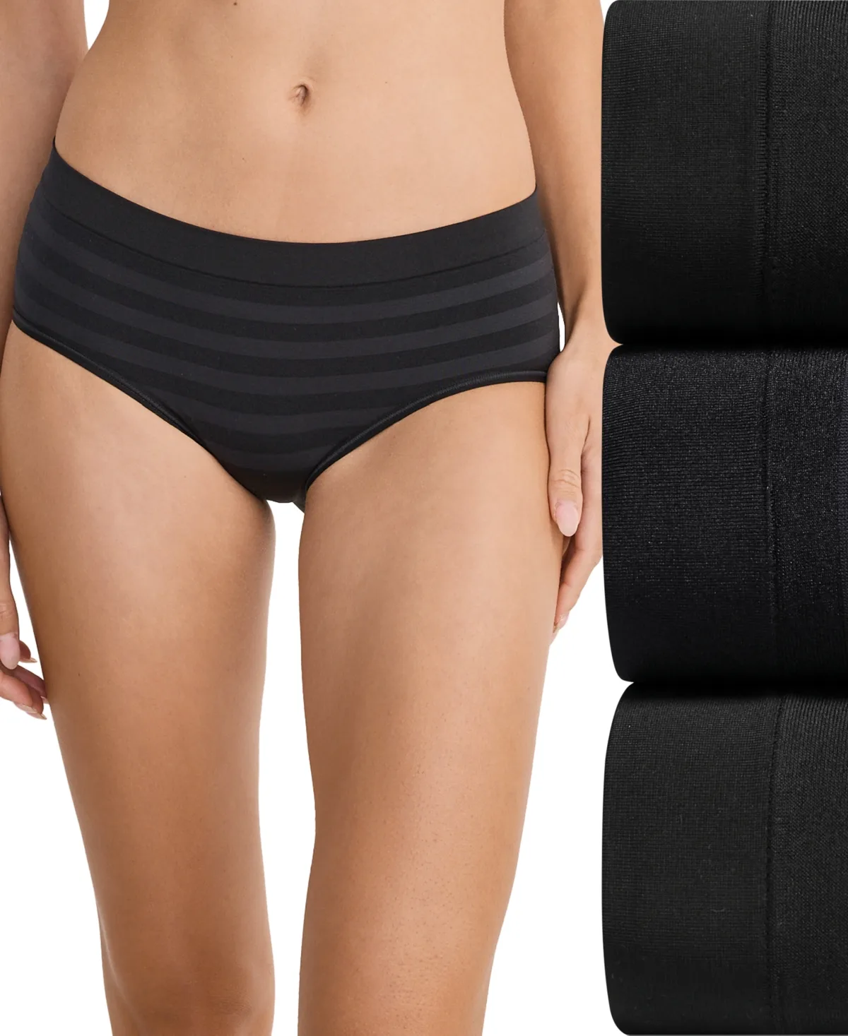 Seamfree Hipster 3-Pack Underwear by Jockey