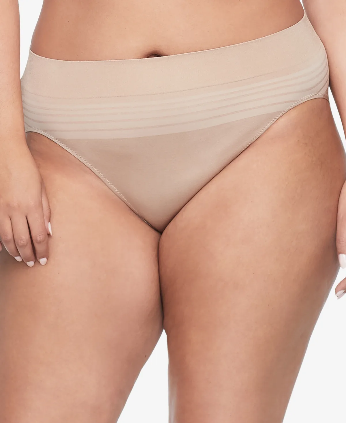 No Pinching, No Problems Dig-Free Comfort Waist Smooth and Seamless Hi-Cut by Warner's