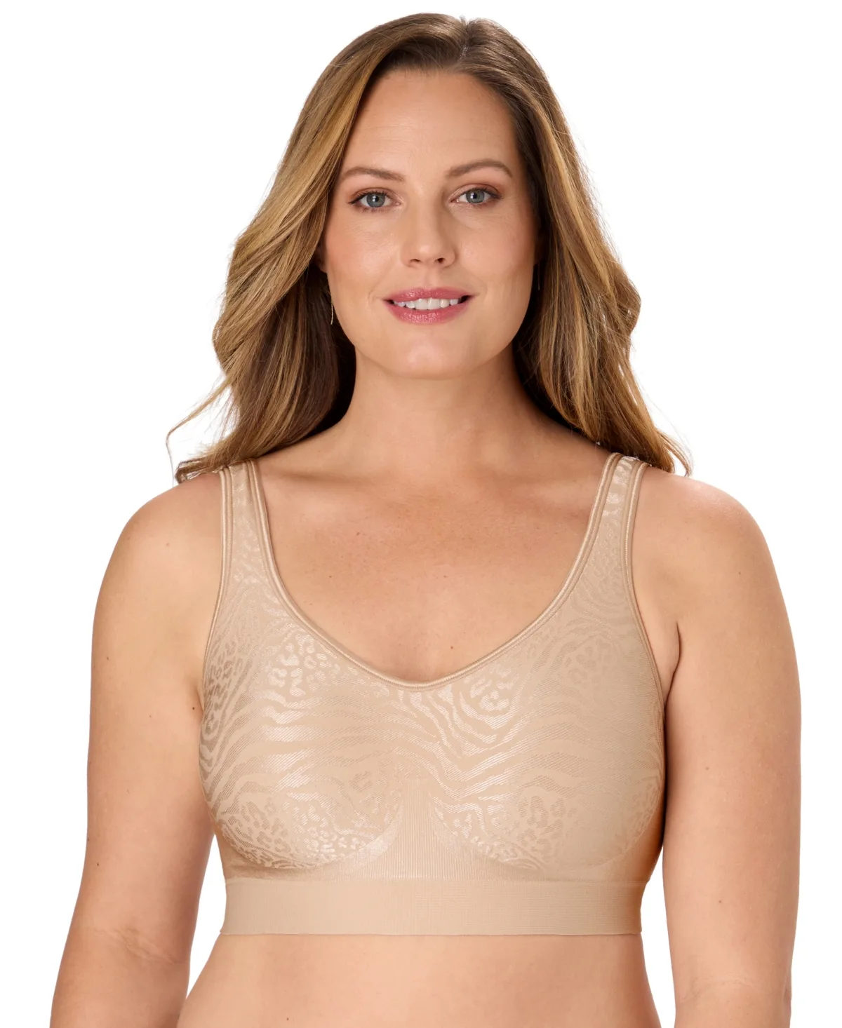 Comfort Revolution ComfortFlex Fit Seamless Shaping Wireless Bra