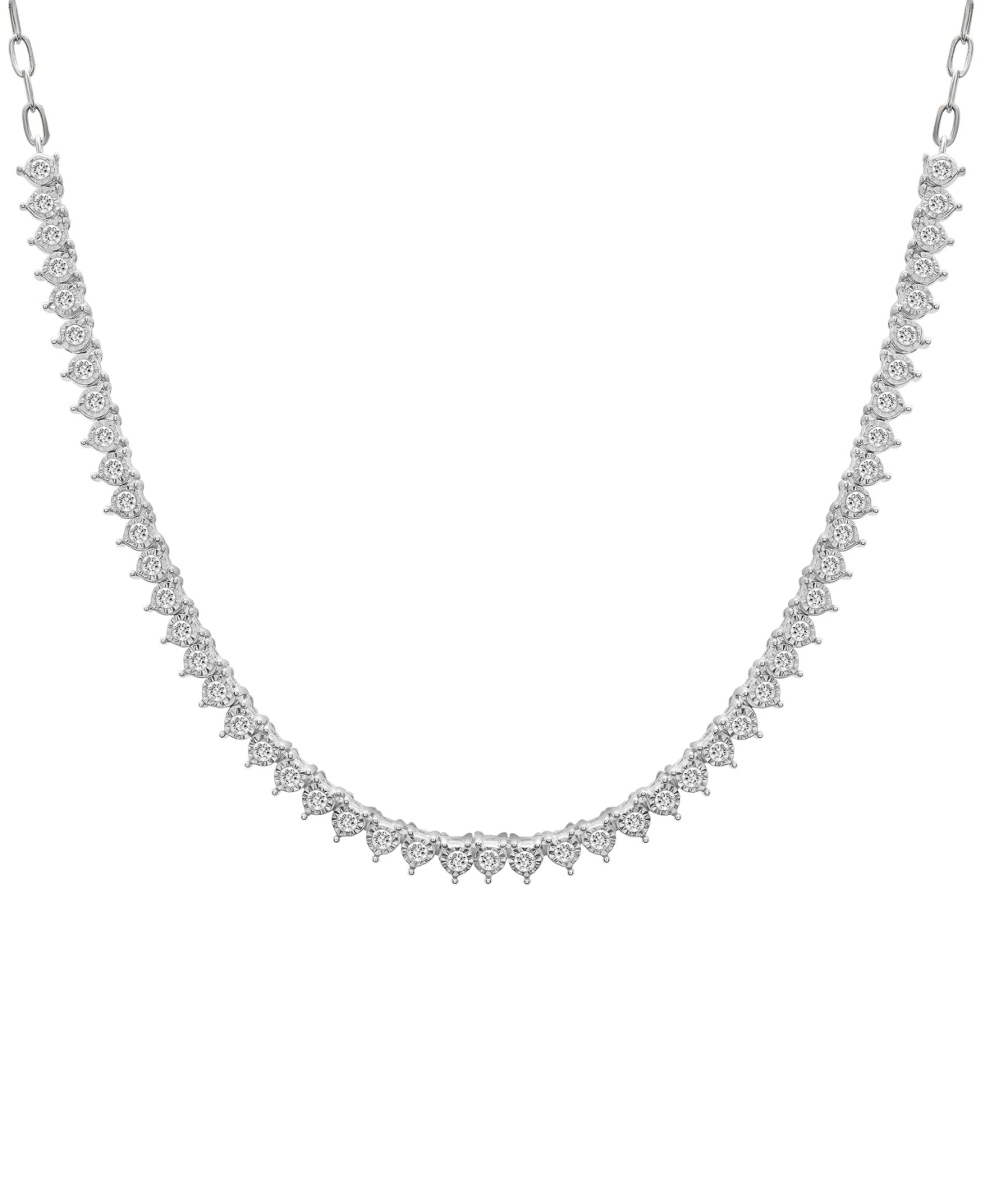 Diamond 16" Collar Necklace (1 ct. t.w.)