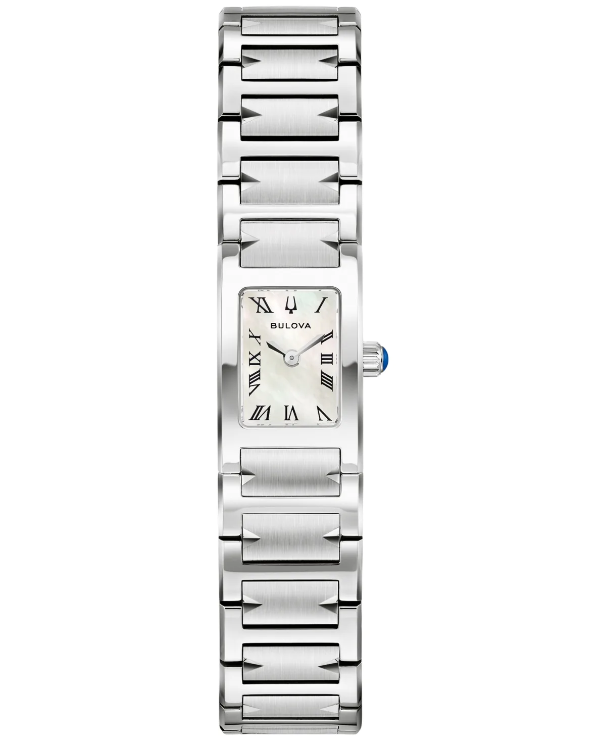 Marc Anthony Harmony Silver-Tone Stainless Steel Bracelet Watch 14mm by Bulova