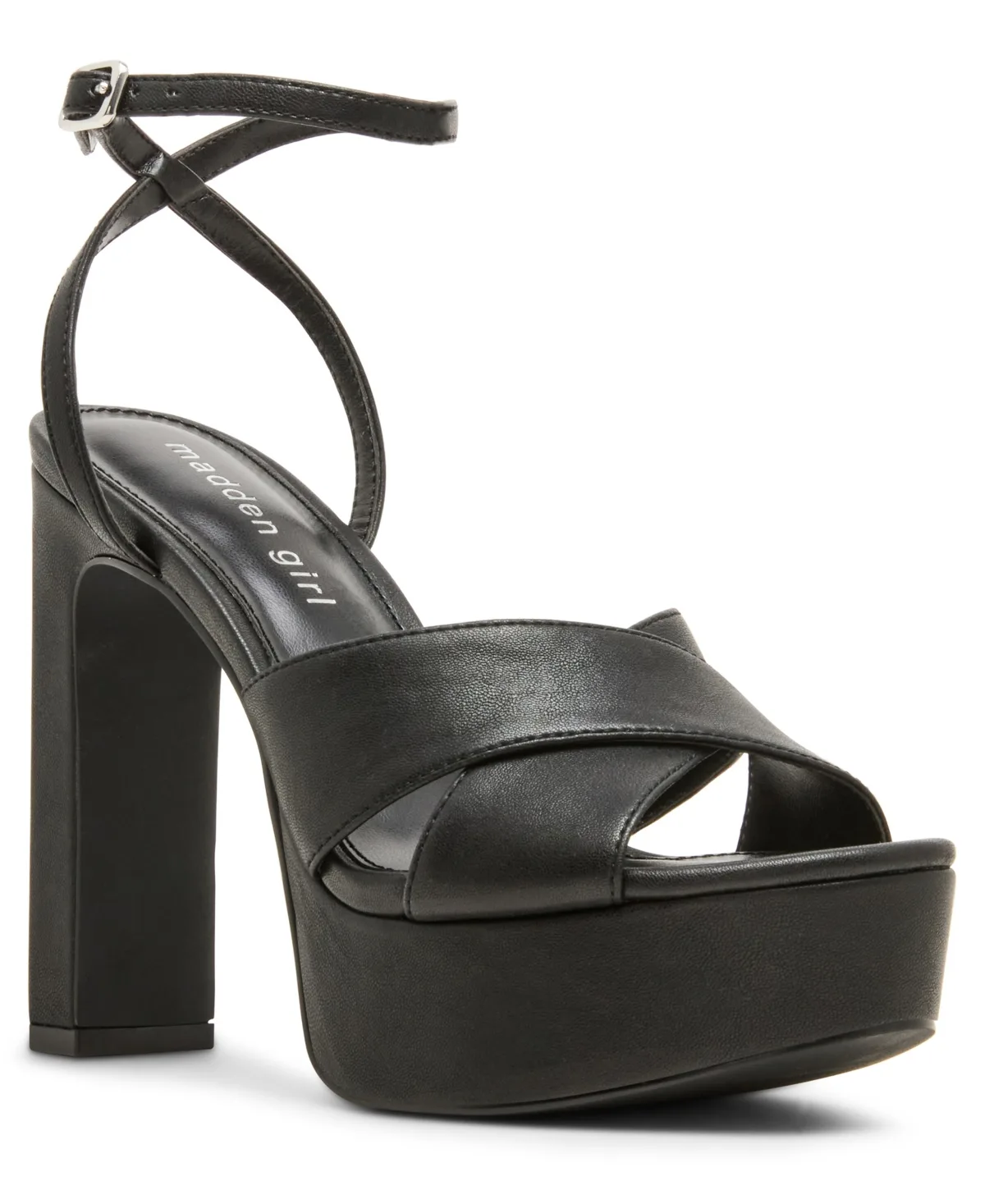 Amber Round Toe Platform Dress Sandals by Madden Girl
