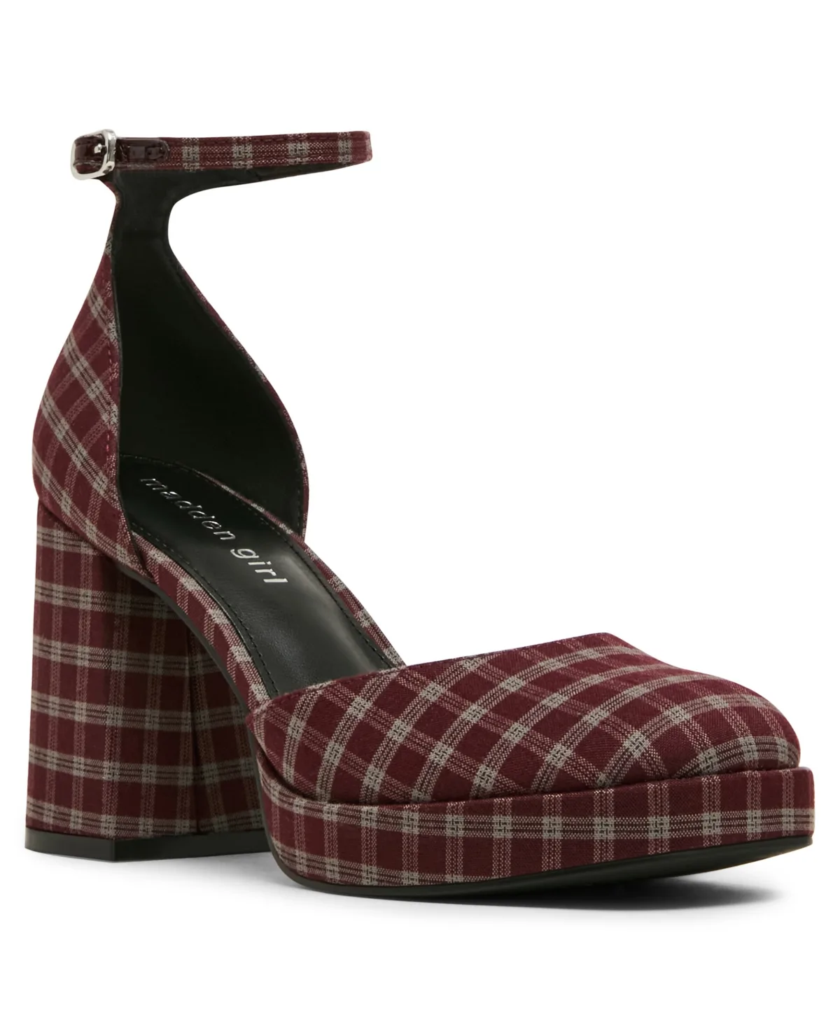 Desire Two-Piece Block Heel Platform Dress Heels by Madden Girl