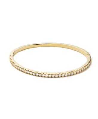 Juliette Gold Bangle Bracelet by Ana Luisa
