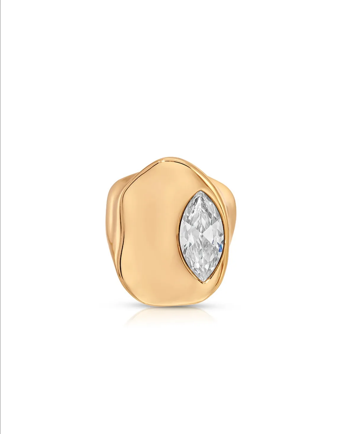 Liquid Crystal Statement Ring by Ettika