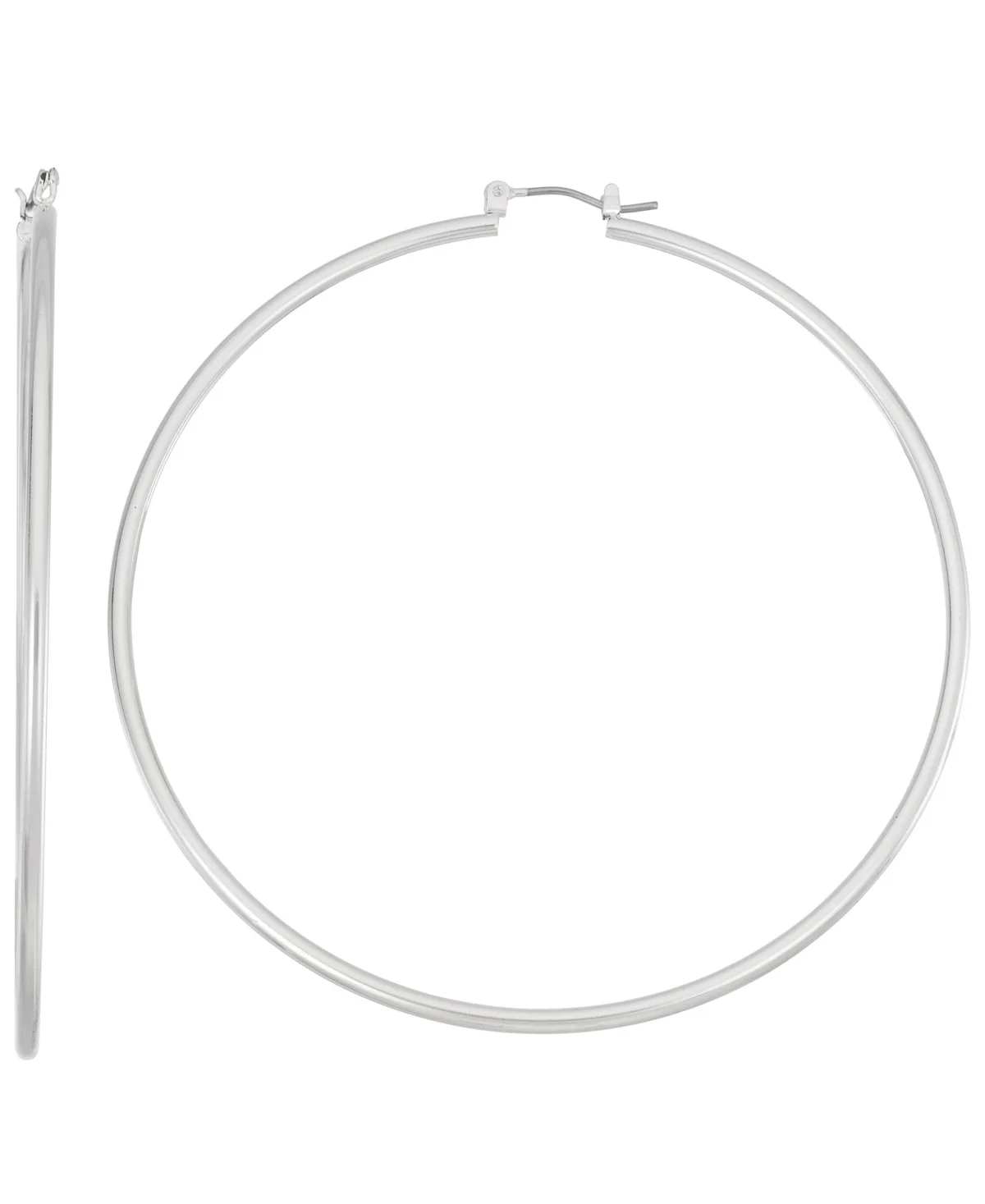 Silver-Tone Hoop Earrings by Nine West