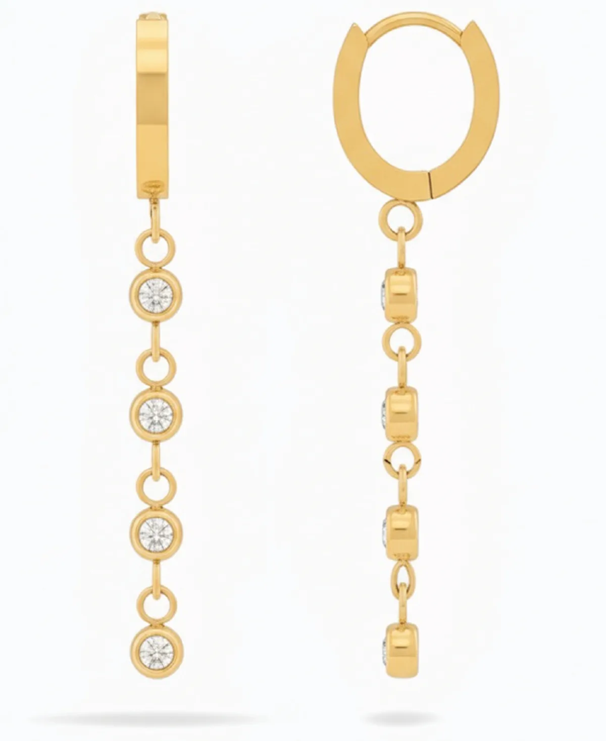 Cascada Gold-Tone Hoop Earrings