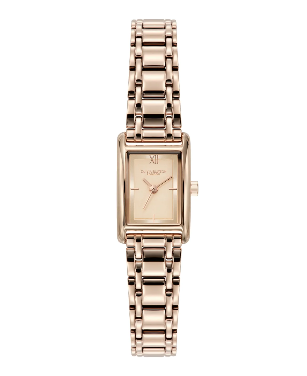 Mini Grove Rose Gold Tone Stainless Steel Bracelet Watch, 16mm by Olivia Burton