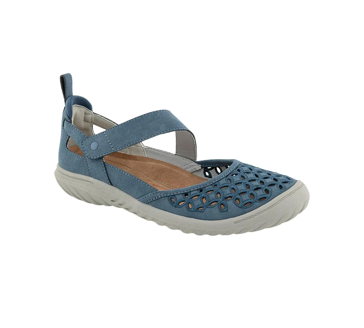 Bianca Mary Jane Round Toe Flats by Jbu