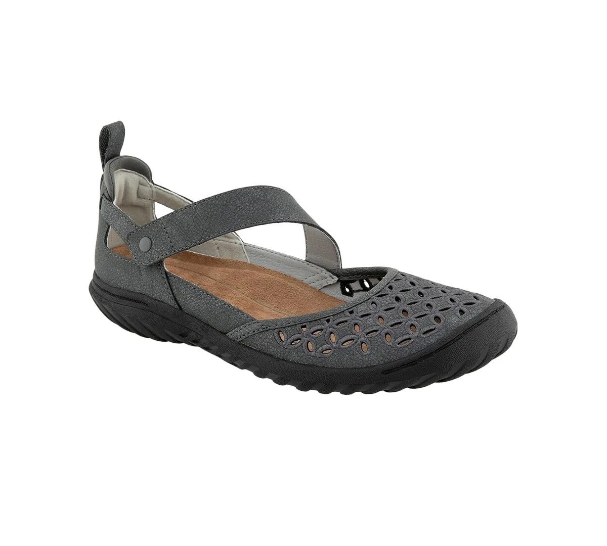 Bianca Mary Jane Round Toe Flats