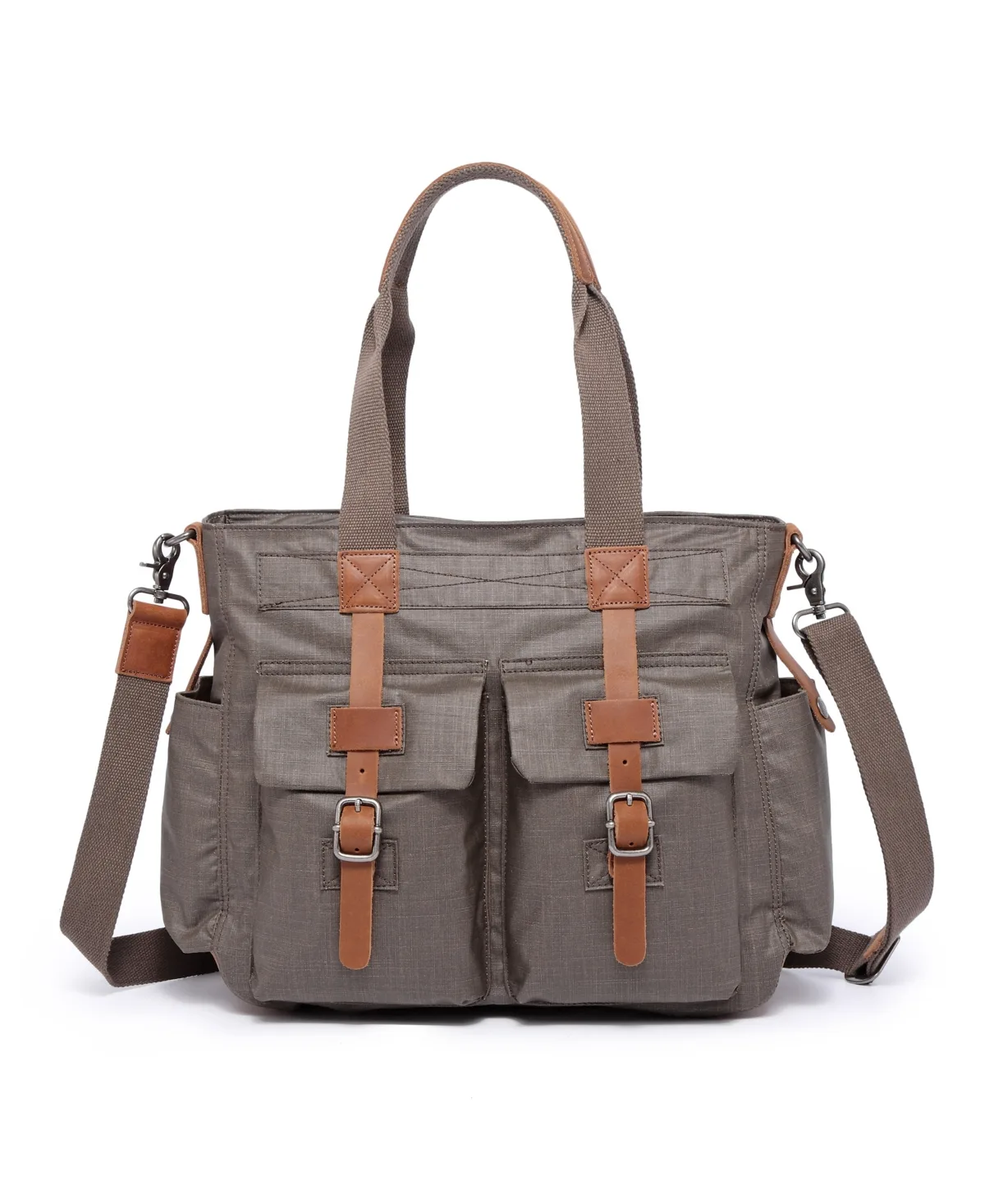 Urban Light Coated Canvas Tote Bag by Tsd Brand