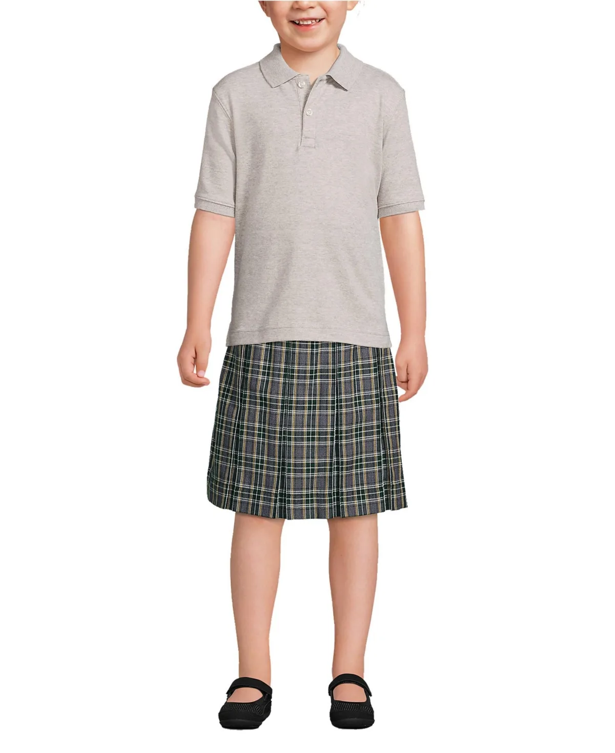 Short Sleeve Interlock Polo Shirt by Lands' End