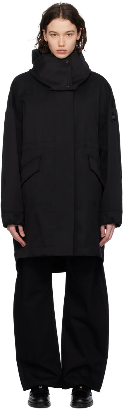Black Olivine Coat by Canada Goose