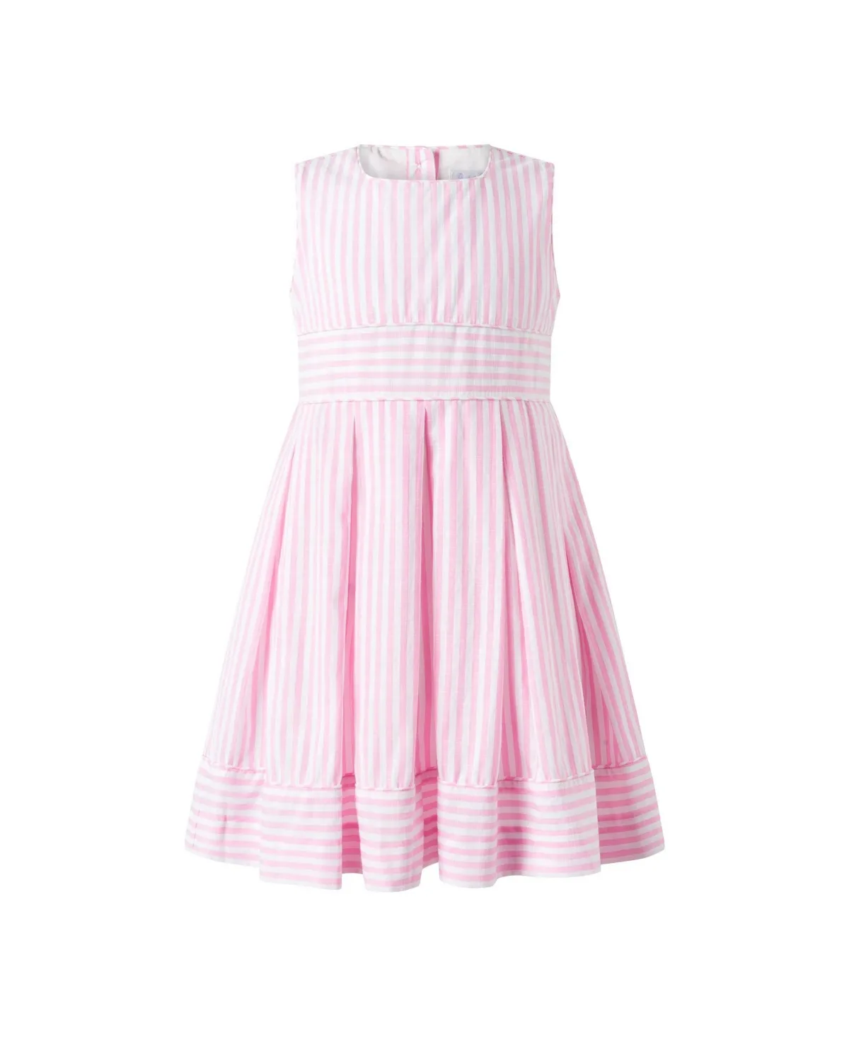 Pastel Oxford Pleated Dress by Rachel Riley