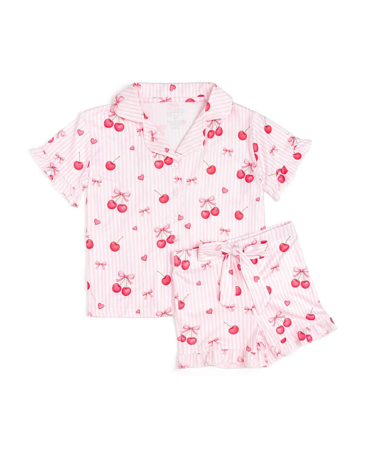 Cherry Bows Lounge Set by Sweet Wink
