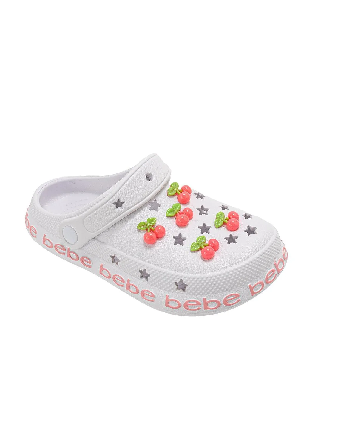 Eva Lightweight Clogs with Fruit Charms by Bebe