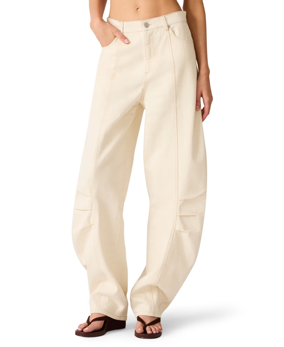 Austin Cotton Mid-Rise Jeans by Steve Madden