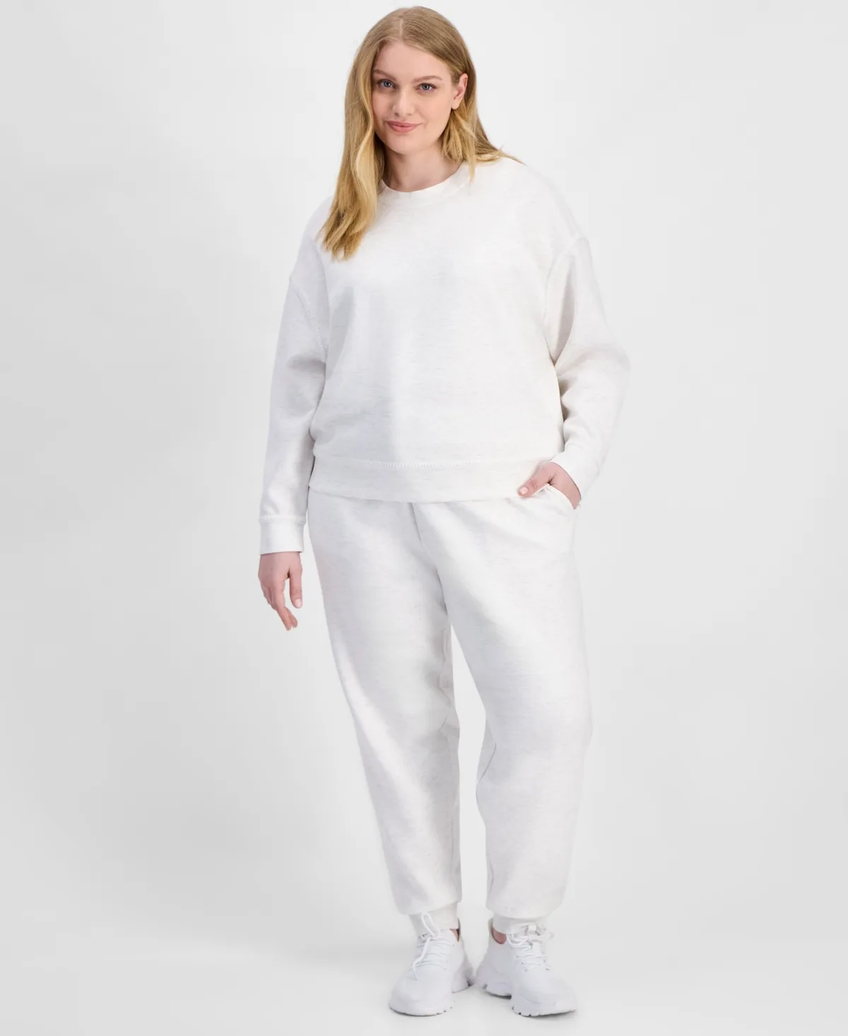 High Rise Drawstring Jogger Pants by And Now This