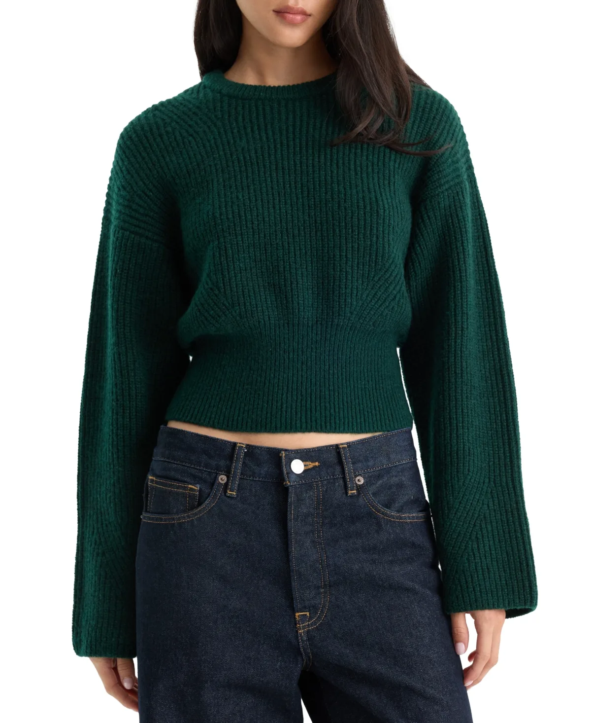 Chunky Knit Pull-On Sweater