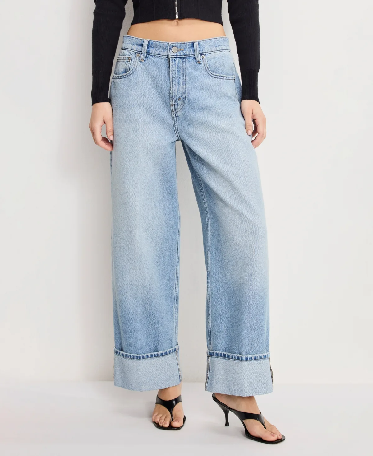 Relaxed Baggy Fit Jeans by Good American
