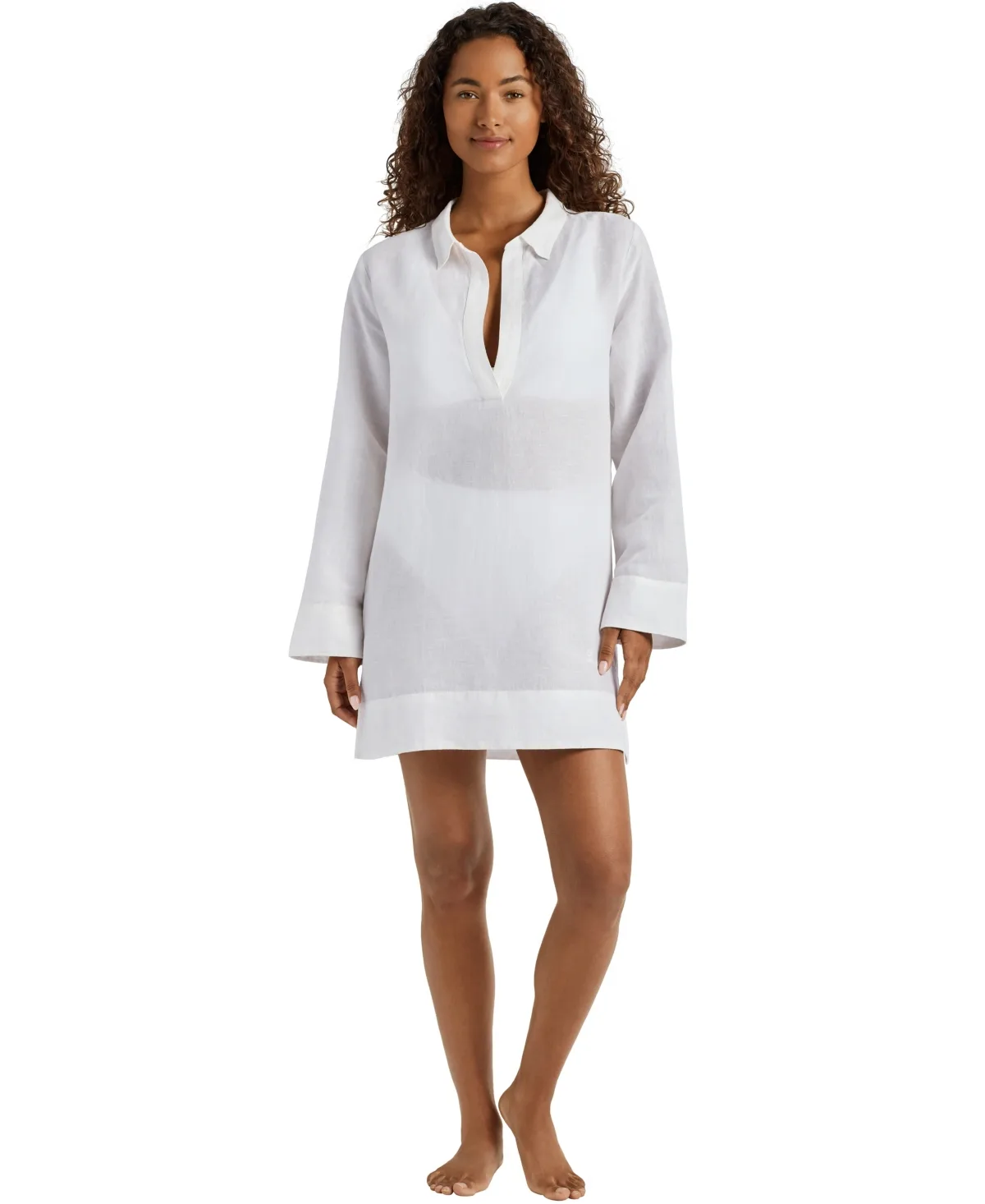 V-Neck Cover-Up Tunic by Lauren Ralph Lauren