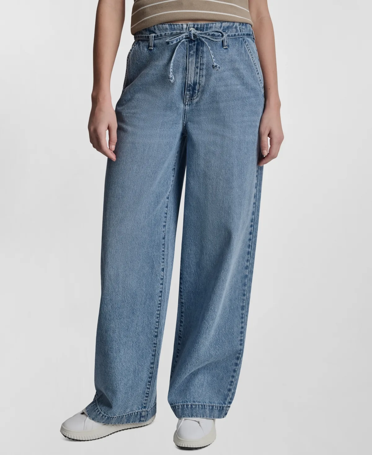 High-Rise Wide-Leg Jeans by Dkny Jeans