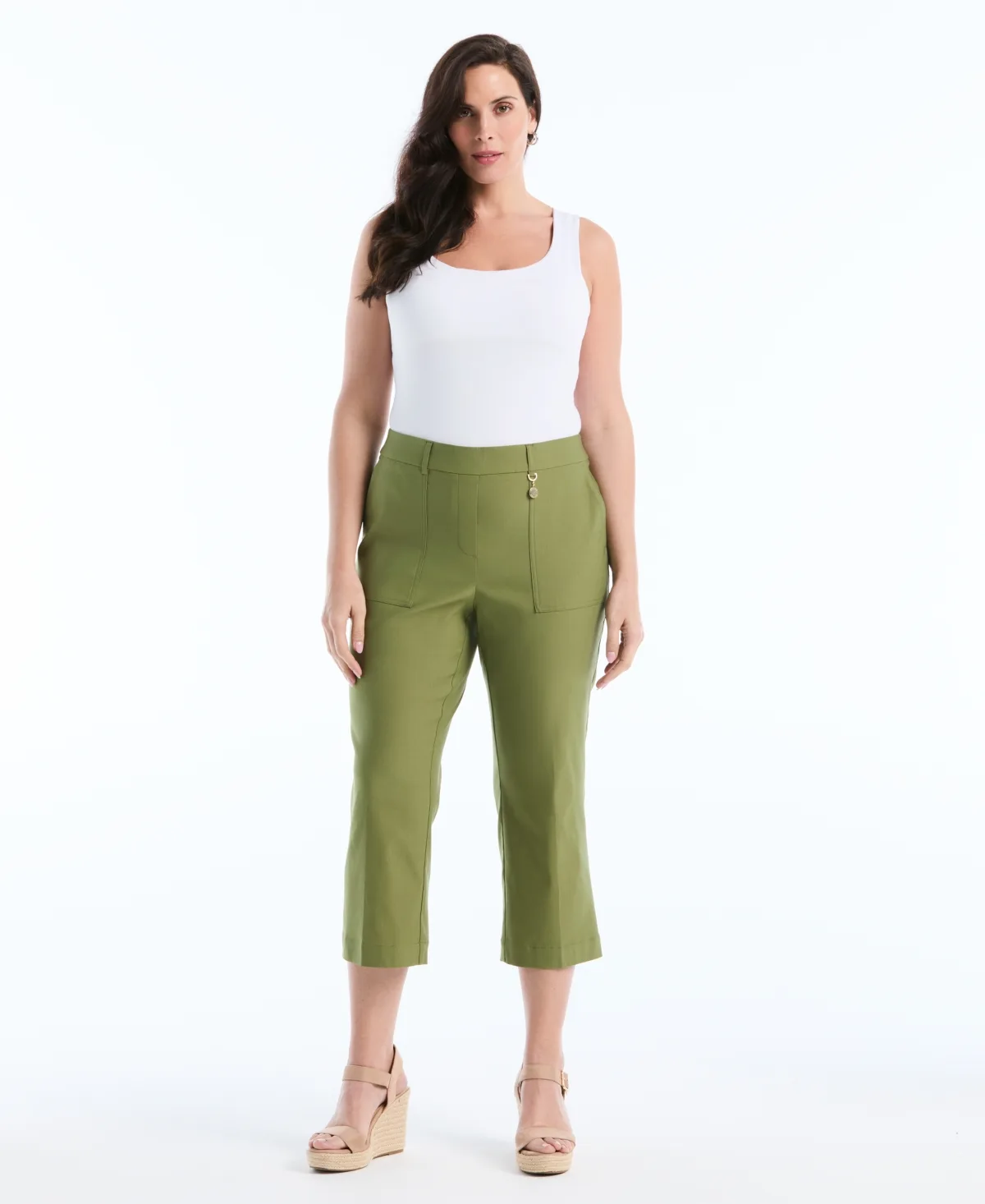 Porkchop Pocket Kick Flare Pants by Rafaella