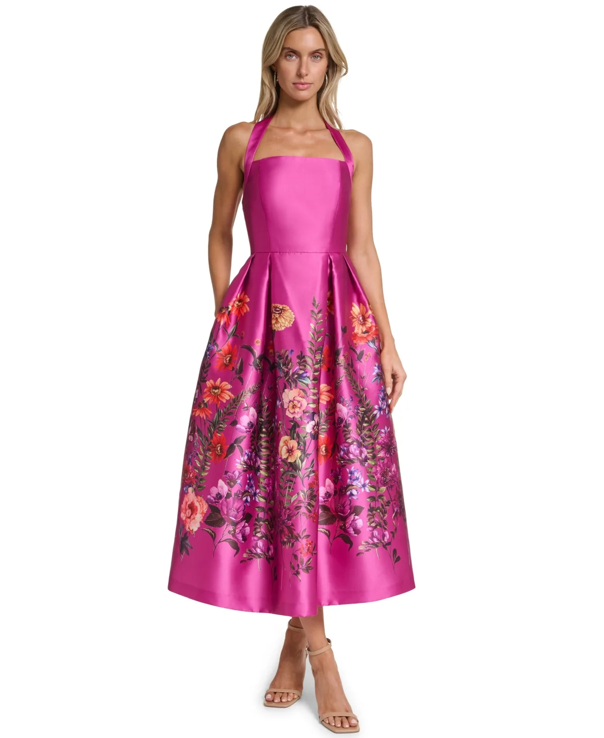 Halter Midi Dress by Eliza J