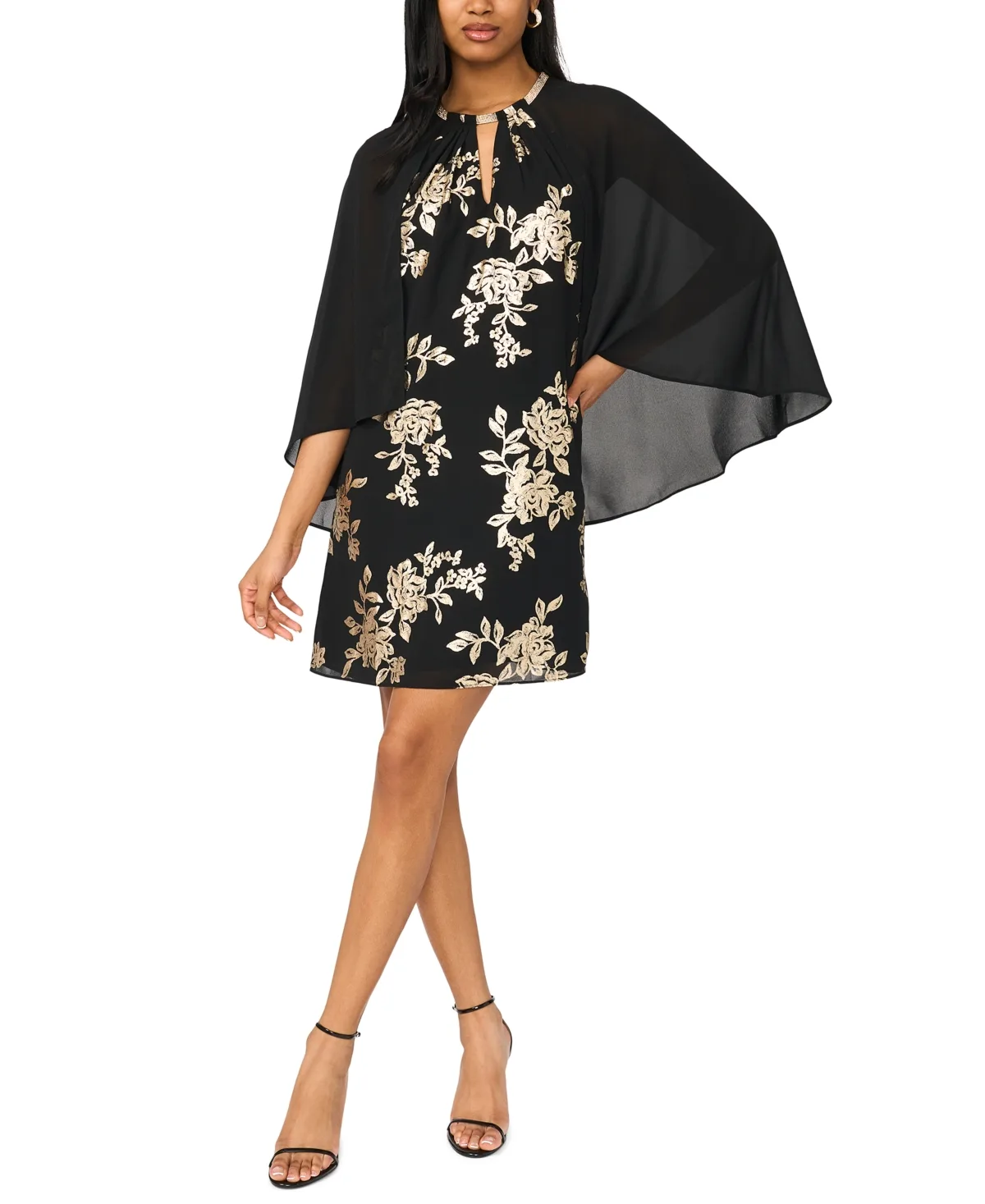 Printed Short Dress by Msk