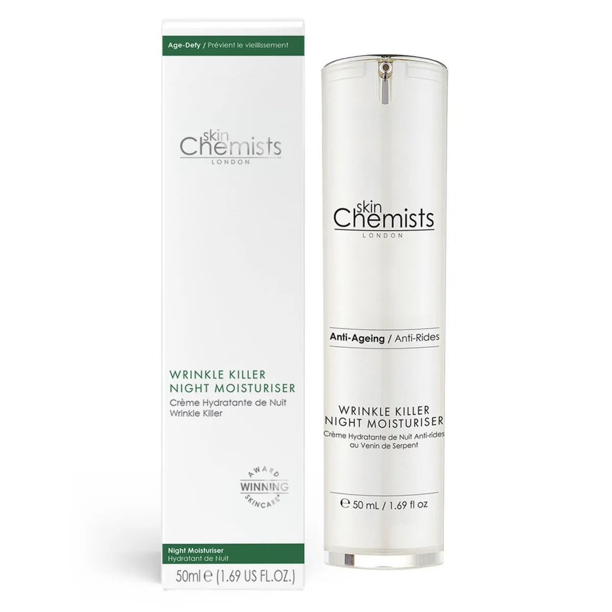 Wrinkle Killer Anti-Aging Night Moisturizer 50ml
