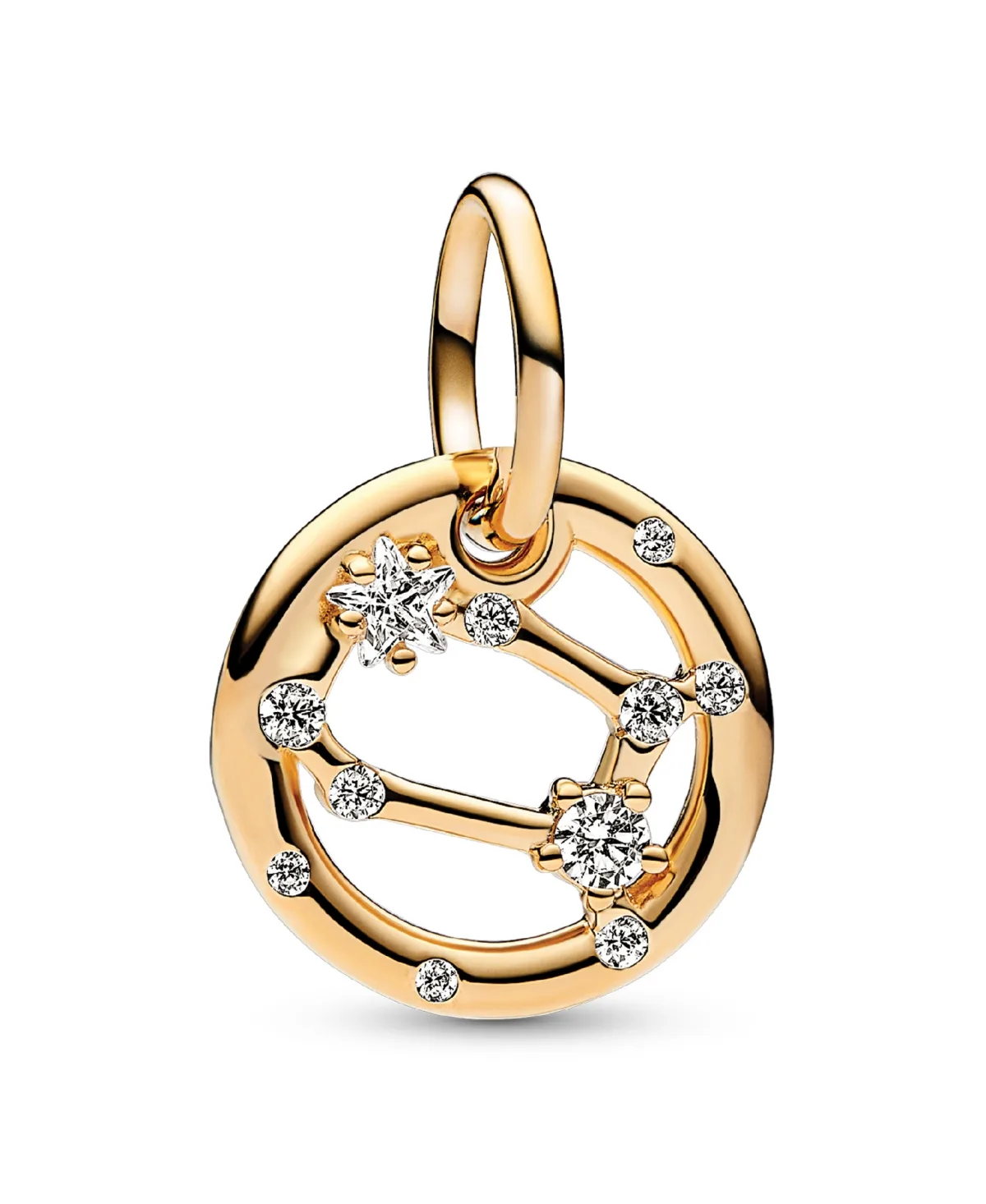 14k Gold-Plated Zodiac Dangle Charm by Pandora