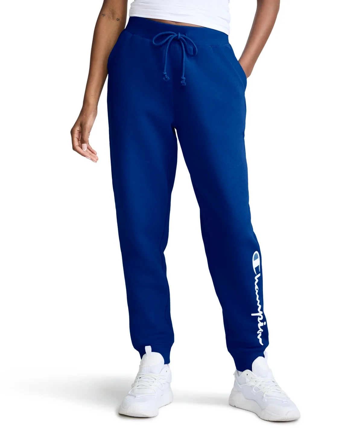 Mid-Rise Powerblend Jogger Pants by Champion