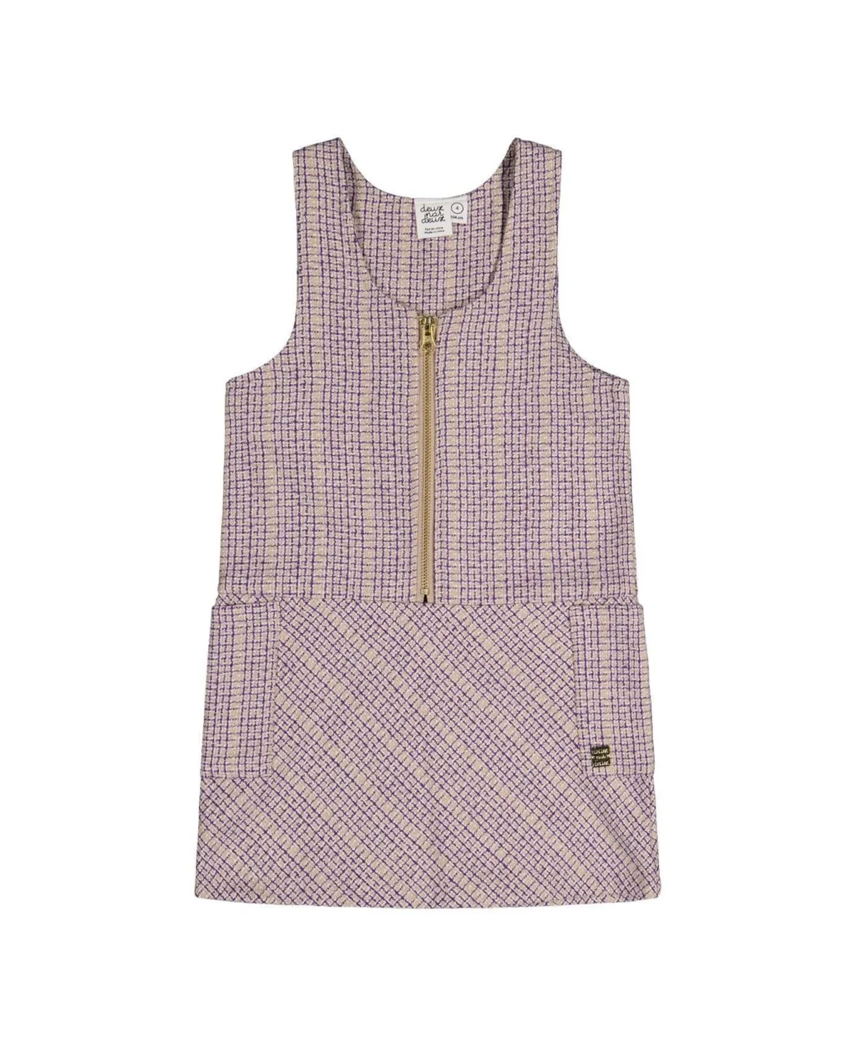 6-12 Jumper Checkered by Deux Par Deux