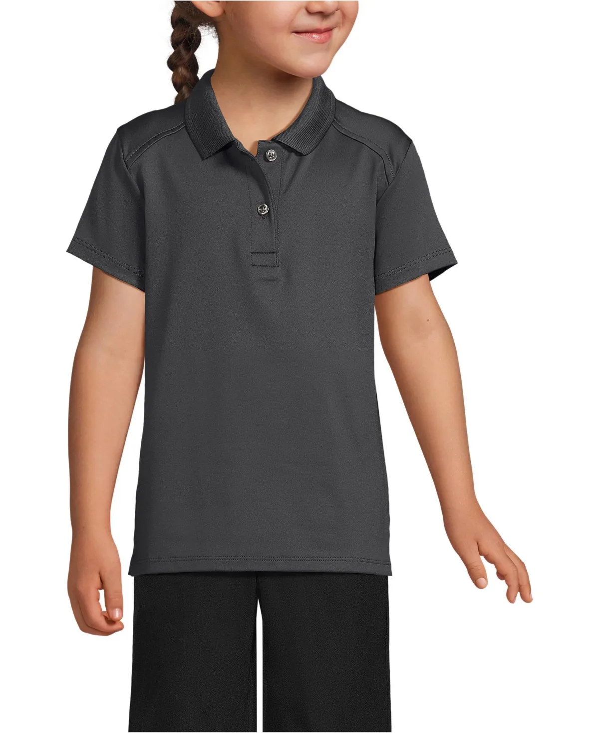 Short Sleeve Feminine Fit Rapid Dry Polo Shirt by Lands' End