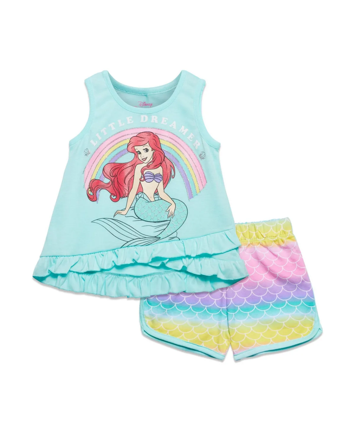 Princess Moana Belle Minnie Mouse Nightmare Before Christmas Tank Top and French Terry Shorts by Disney