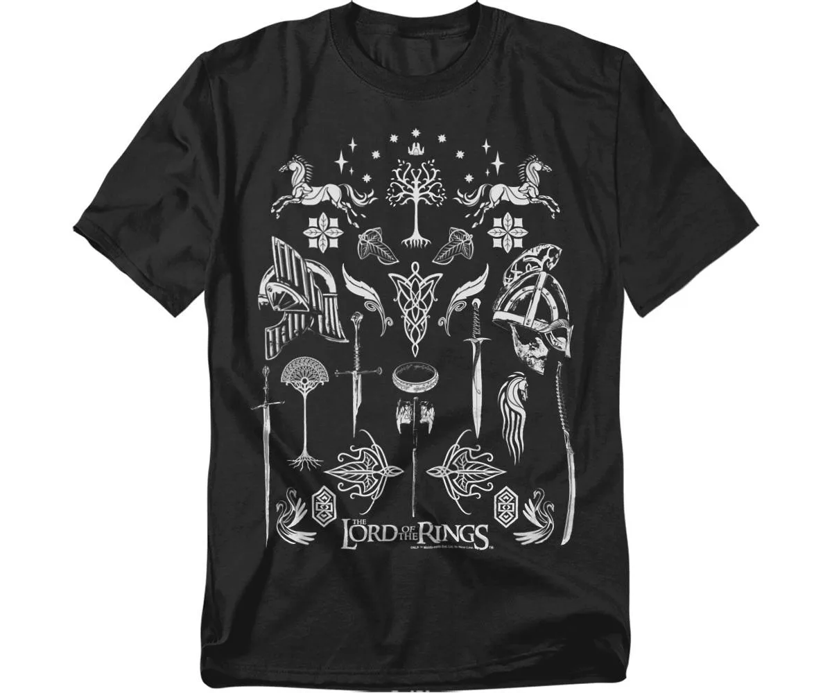 Icons T-Shirt by Lord Of The Rings