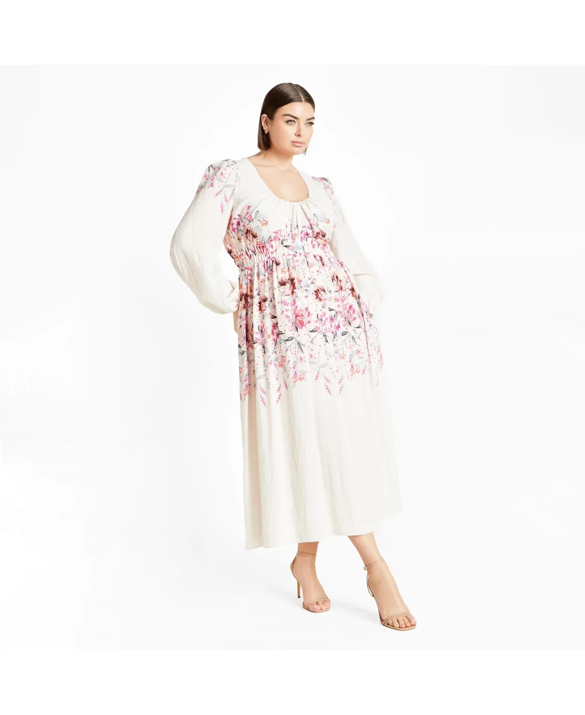 Keyla Print Maxi Dress