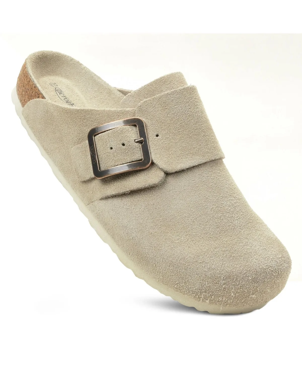 Atlas Genuine Leather Clogs with Arch Support