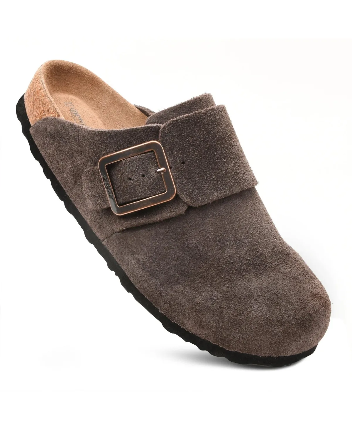 Atlas Genuine Leather Clogs with Arch Support