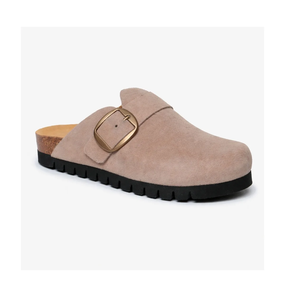 Clog in Suede Bell by Plakton
