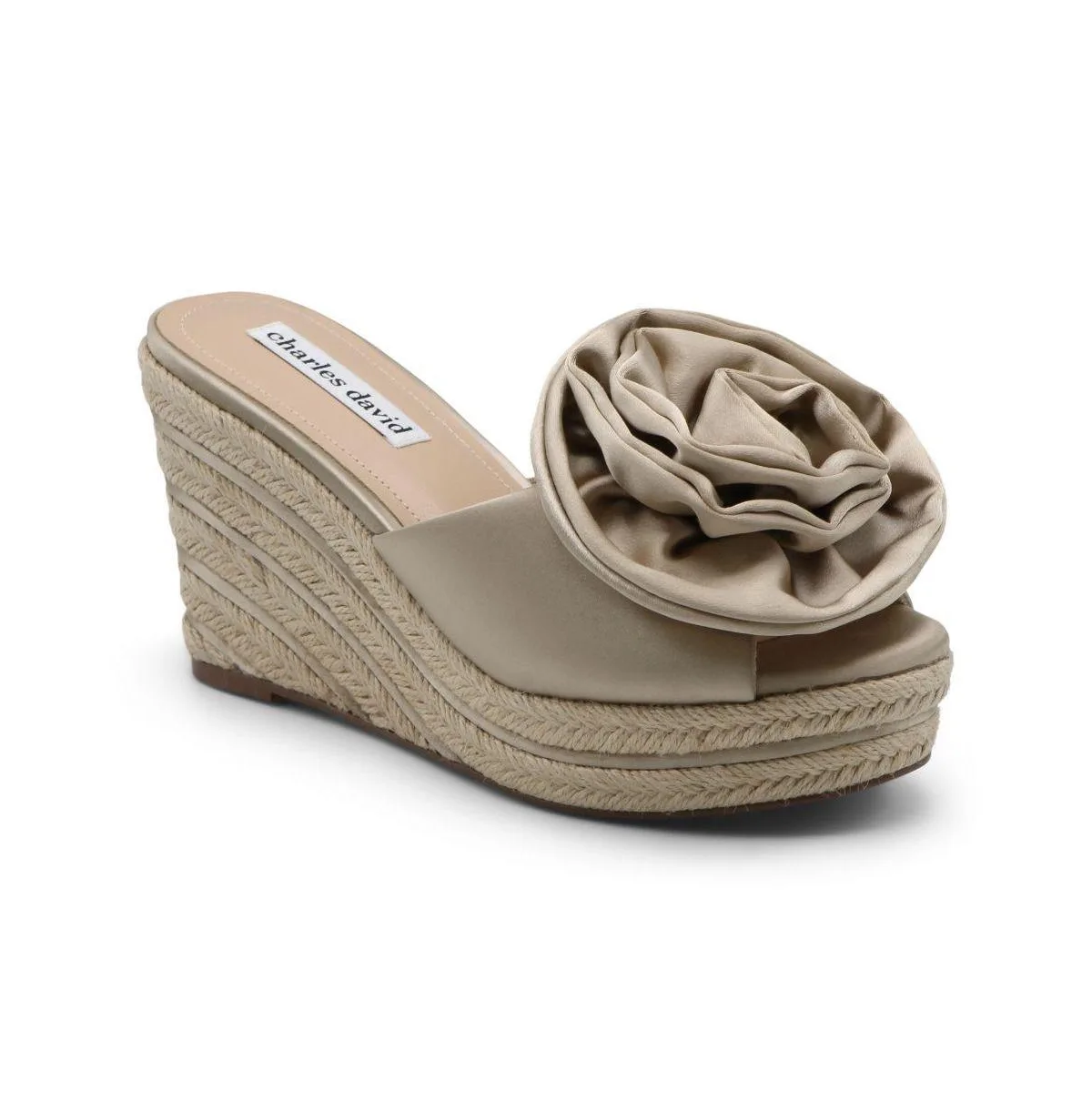 Crash Platform Wedge Sandal by Charles David