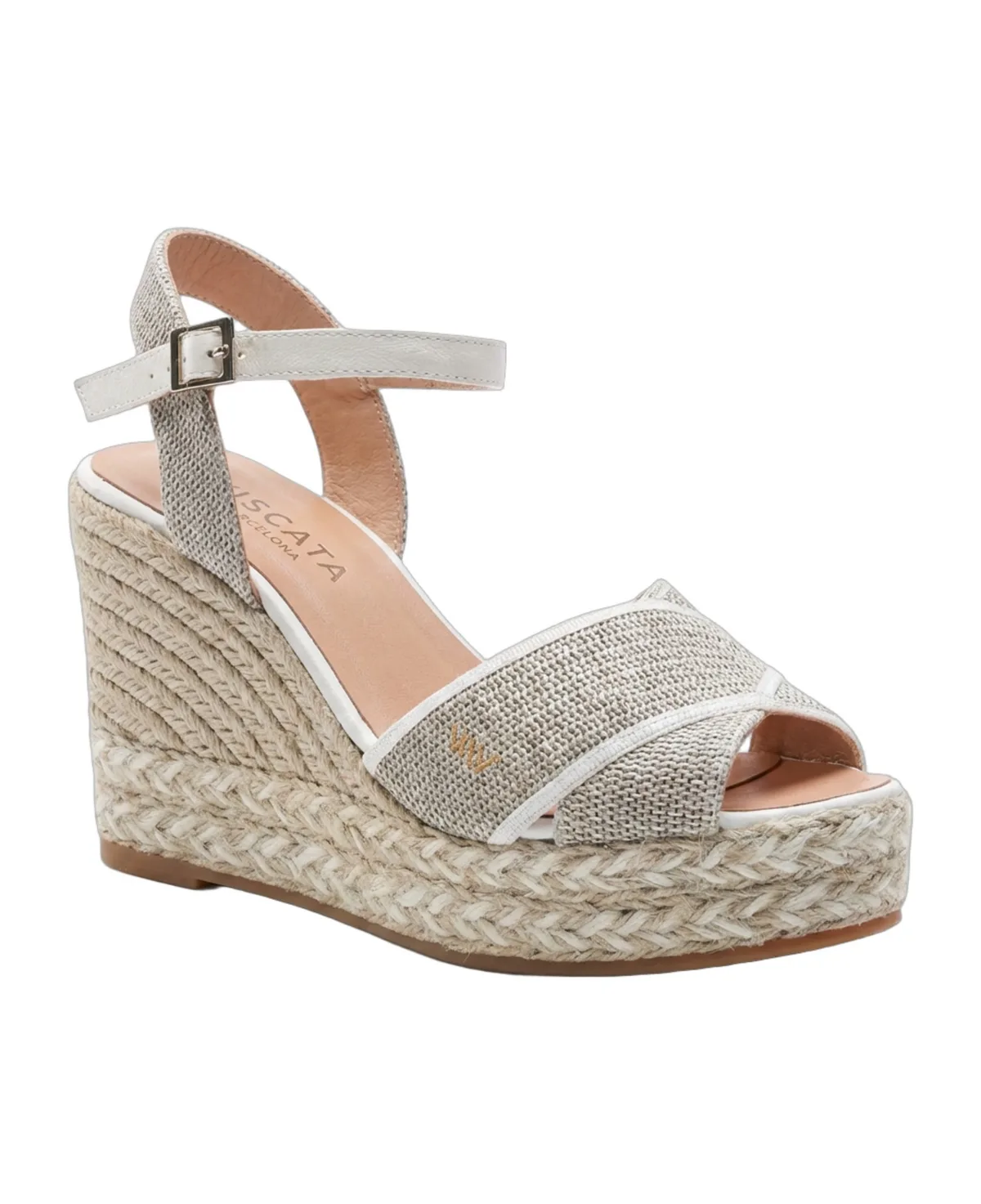Empuria Canvas Espadrille Sandal Wedges by Viscata