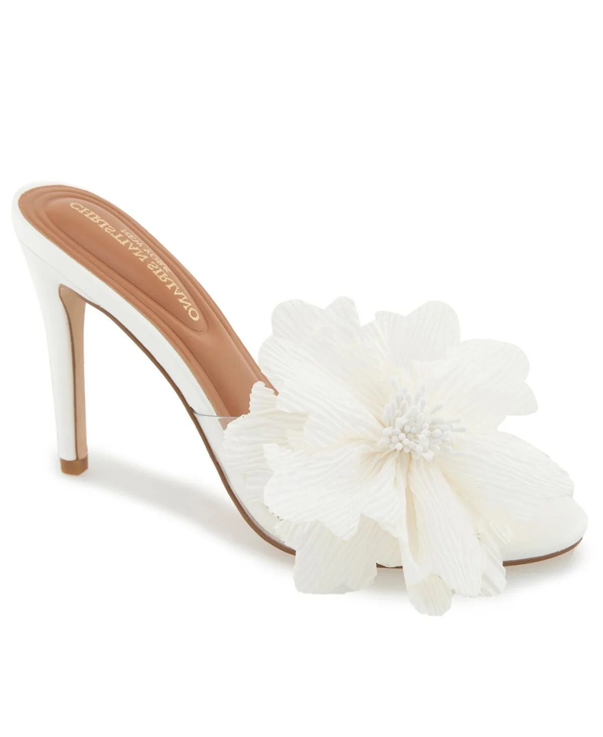 Joxa Flower Heeled Sandal by Christian Siriano
