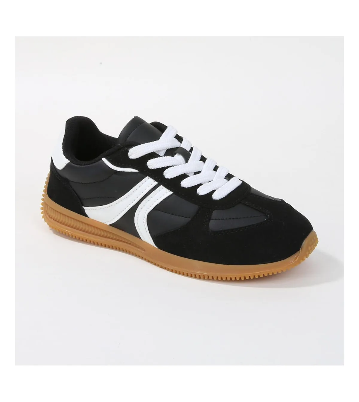 Lorna Stripe Retro Sneakers by Berness