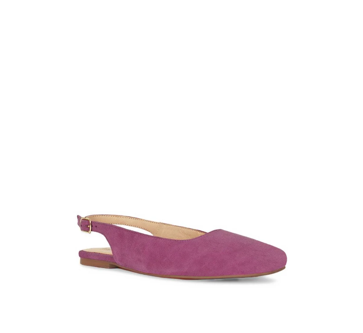 Sozani Genuine Suede Leather Slingback Flats by Rag & Co