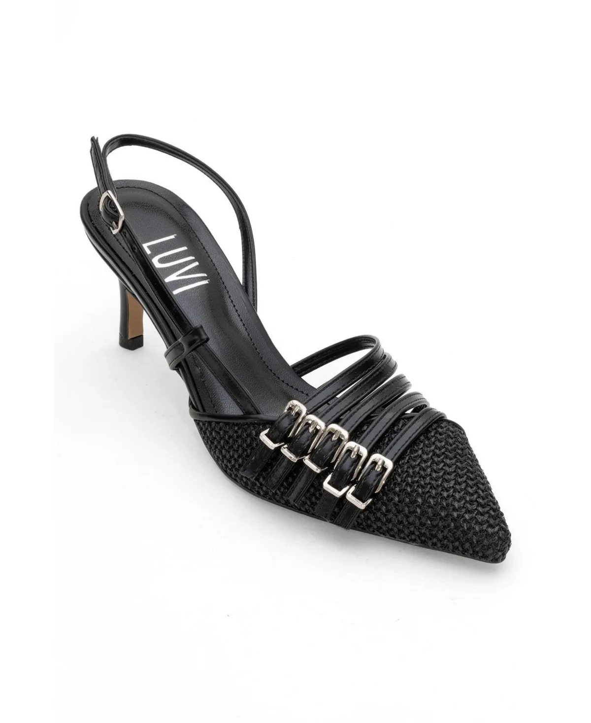 Zenith Slingback Pointed Toe Pump by Prologue Shoes