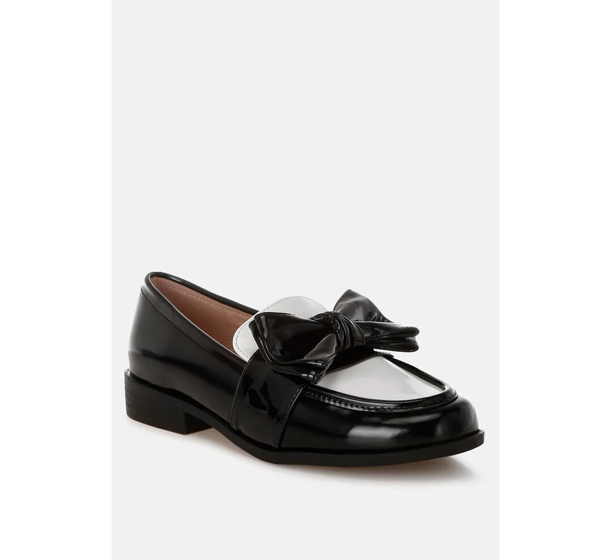 Araminta Classic Chunky Bow Loafers by London Rag